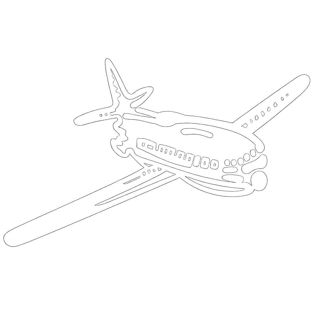 Flying Airplane